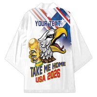 United States 2026 Personalized Kimono Take Me Home Soccer White