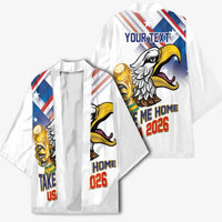 United States 2026 Personalized Kimono Take Me Home Soccer White