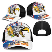 United States 2026 Mesh Trucker Cap Take Me Home Soccer White