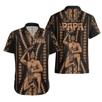 Maori Fathers Day New Zealand Hawaiian Shirt Aroha Ahau Ki A Koe Papa - Nude - Wonder Print Shop
