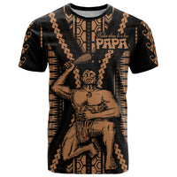 Maori Fathers Day New Zealand T Shirt Aroha Ahau Ki A Koe Papa - Nude - Wonder Print Shop