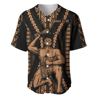 Custom Maori Fathers Day New Zealand Baseball Jersey Aroha Ahau Ki A Koe Papa - Nude LT9 - Wonder Print Shop