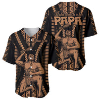 Custom Maori Fathers Day New Zealand Baseball Jersey Aroha Ahau Ki A Koe Papa - Nude LT9 - Wonder Print Shop