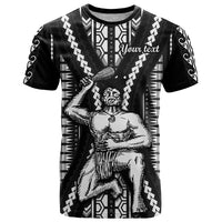 Custom Maori Fathers Day New Zealand T Shirt Aroha Ahau Ki A Koe Papa - Black - Wonder Print Shop