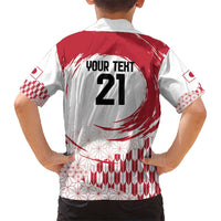 Custom Japan Sevens Hawaiian Shirt Japanese Rising Sun with Hemp Leaf Pattern - Wonder Print Shop