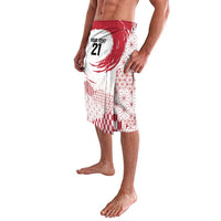 Custom Japan Sevens Lavalava Japanese Rising Sun with Hemp Leaf Pattern - Wonder Print Shop