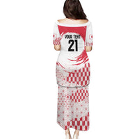 Custom Japan Sevens Puletasi Japanese Rising Sun with Hemp Leaf Pattern - Wonder Print Shop