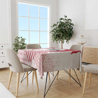 Custom Japan Sevens Tablecloth Japanese Rising Sun with Hemp Leaf Pattern - Wonder Print Shop
