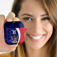 Namibia Cricket Custom AirPods Case Coat of arms Namibian Pattern - Wonder Print Shop