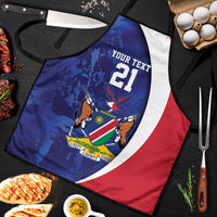 Namibia Cricket Custom Apron Coat of arms Namibian Pattern - Wonder Print Shop