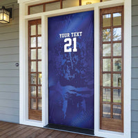 Namibia Cricket Custom Door Cover Coat of arms Namibian Pattern - Wonder Print Shop