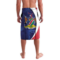 Namibia Cricket Custom Lavalava Coat of arms Namibian Pattern - Wonder Print Shop