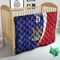 Namibia Cricket Custom Quilt Coat of arms Namibian Pattern - Wonder Print Shop