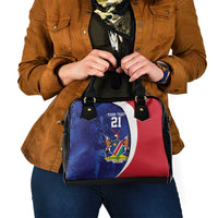 Namibia Cricket Custom Shoulder Handbag Coat of arms Namibian Pattern - Wonder Print Shop
