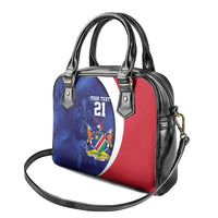 Namibia Cricket Custom Shoulder Handbag Coat of arms Namibian Pattern - Wonder Print Shop