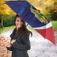 Namibia Cricket Custom Umbrella Coat of arms Namibian Pattern - Wonder Print Shop