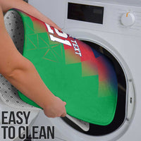 Namibia Cricket Custom Bathroom Set Namibian Gold Sun Flag Motif - Wonder Print Shop