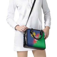 Namibia Cricket Custom Shoulder Handbag Namibian Gold Sun Flag Motif - Wonder Print Shop