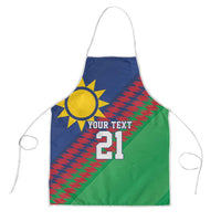 Namibia Cricket Custom Apron Namibian Sporty Pattern Flag Motif - Wonder Print Shop