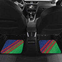 Namibia Cricket Custom Car Mats Namibian Sporty Pattern Flag Motif - Wonder Print Shop