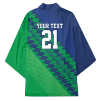 Namibia Cricket Custom Kimono Namibian Sporty Pattern Flag Motif - Wonder Print Shop