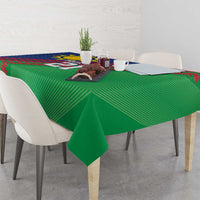 Namibia Cricket Custom Tablecloth Namibian Sporty Pattern Flag Motif - Wonder Print Shop