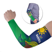 Namibia Rugby Custom Arm Sleeves Welwitschias African Fish Eagle - Wonder Print Shop