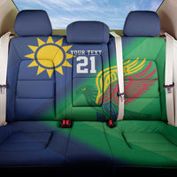Namibia Rugby Custom Back Car Seat Cover Welwitschias African Fish Eagle - Wonder Print Shop