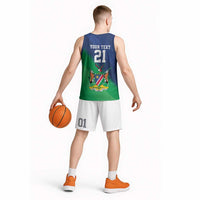 Namibia Rugby Custom Basketball Jersey Welwitschias African Fish Eagle - Wonder Print Shop