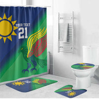 Namibia Rugby Custom Bathroom Set Welwitschias African Fish Eagle - Wonder Print Shop