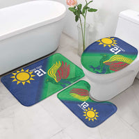 Namibia Rugby Custom Bathroom Set Welwitschias African Fish Eagle - Wonder Print Shop