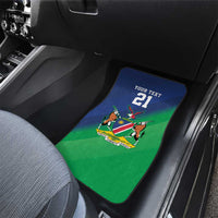 Namibia Rugby Custom Car Mats Welwitschias African Fish Eagle - Wonder Print Shop