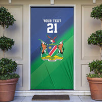 Namibia Rugby Custom Door Cover Welwitschias African Fish Eagle - Wonder Print Shop