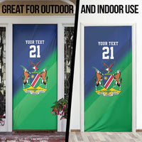Namibia Rugby Custom Door Cover Welwitschias African Fish Eagle - Wonder Print Shop