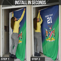 Namibia Rugby Custom Door Cover Welwitschias African Fish Eagle - Wonder Print Shop