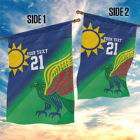 Namibia Rugby Custom Garden Flag Welwitschias African Fish Eagle - Wonder Print Shop
