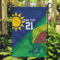 Namibia Rugby Custom Garden Flag Welwitschias African Fish Eagle - Wonder Print Shop