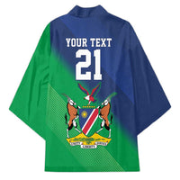 Namibia Rugby Custom Kimono Welwitschias African Fish Eagle - Wonder Print Shop