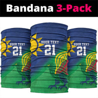 Namibia Rugby Custom Neck Gaiter Welwitschias African Fish Eagle - Wonder Print Shop