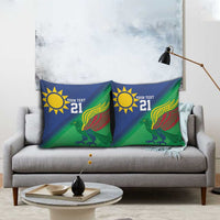 Namibia Rugby Custom Pillow Cover Welwitschias African Fish Eagle - Wonder Print Shop