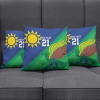 Namibia Rugby Custom Pillow Cover Welwitschias African Fish Eagle - Wonder Print Shop