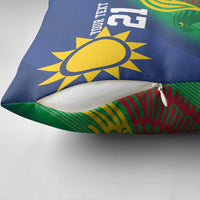 Namibia Rugby Custom Pillow Cover Welwitschias African Fish Eagle - Wonder Print Shop