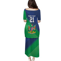 Namibia Rugby Custom Puletasi Welwitschias African Fish Eagle - Wonder Print Shop