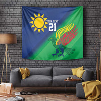 Namibia Rugby Custom Tapestry Welwitschias African Fish Eagle - Wonder Print Shop