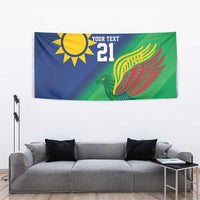 Namibia Rugby Custom Tapestry Welwitschias African Fish Eagle - Wonder Print Shop