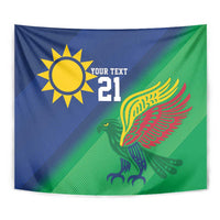 Namibia Rugby Custom Tapestry Welwitschias African Fish Eagle - Wonder Print Shop