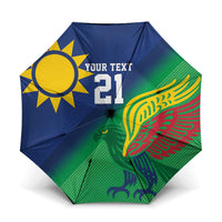 Namibia Rugby Custom Umbrella Welwitschias African Fish Eagle - Wonder Print Shop