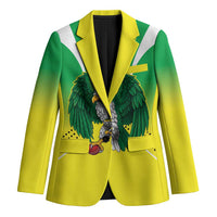 Nigeria Cricket Custom Blazer Najeriya Yellow Greens Eagle - Wonder Print Shop
