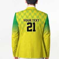 Nigeria Cricket Custom Blazer Najeriya Yellow Greens Eagle - Wonder Print Shop