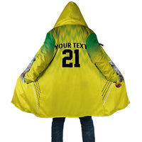 Nigeria Cricket Custom Cloak Najeriya Yellow Greens Eagle - Wonder Print Shop
